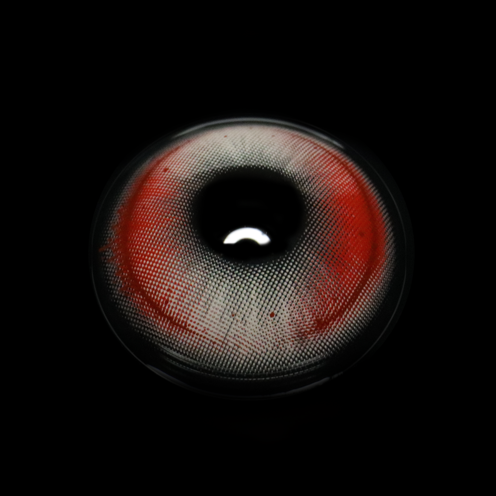 Cosplay Witch's Tears Red Coloured Contact Lenses